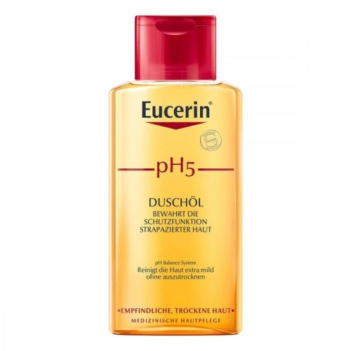 Eucerin ph5 200ml, za negu tela, ulje za tuširanje namenjeno je za blago čišćenje osetljive suve kože tela, posebno kod kože sklone alergijama.