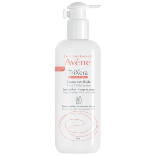 Avène TriXera 400ml NUTRITION nutri-fluid balzam namenjen je za svakodnevnu negu suve do vrlo suve osetljive kože tela i lica.Sa Avène termalnom vodom.