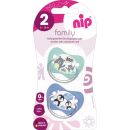 NIP varalica Family silikonska 5-18m 2 komada