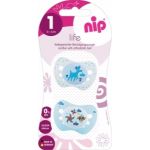 NIP varalica Life, silikon 0-6m, 2kom - varalica za bebe - cucla za bebe