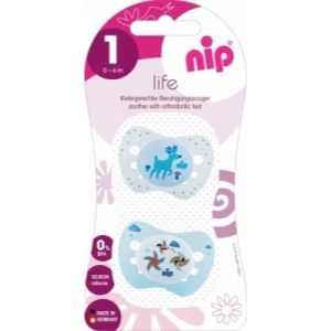 NIP varalica Life, silikon 0-6m, 2 kom šifra:7130139