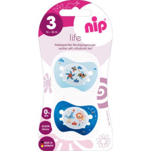 NIP varalica Life silikon 16-32m, 2kom - cucla za bebu