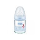 NUK staklena flašica First Choice silikonska cucla 120ml