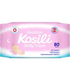 Kosili vlažne maramice za bebe 80kom roze - vlazne maramice za bebe