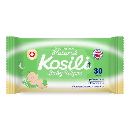 Kosili All Natural vlažne maramice 30kom - vlazne maramice za bebe