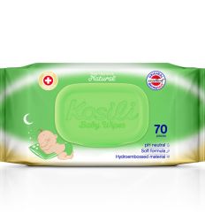 KOSILI Natural Baby vlažne maramice nežno čiste bebinu kožu - vlazne maramice za bebu