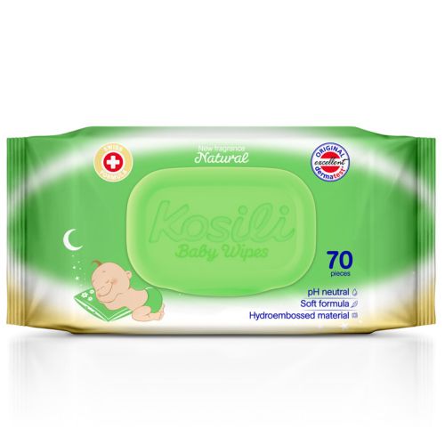 KOSILI Natural Baby vlažne maramice nežno čiste bebinu kožu - vlazne maramice za bebu