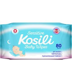 Kosili vlažne maramice za bebe 80kom plava - maramice za bebe