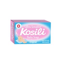Kosili sapun za bebe, u pakovanju od 75g, za svakodnevnu negu nežne i osetljive kože bebe. Sprečava isušivanje bebine kože i čini ju mekanom.