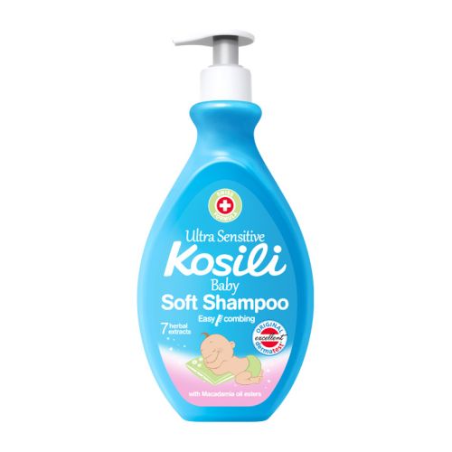 Kosili šampon za bebe sa pumpicom, u pakovanju od 400ml za bebe sa pažljivo odabranim sastojcima, koji ima blagotvorno dejstvo na kožu i kosu vaše bebe. 