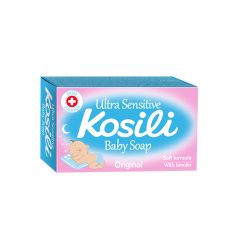 Kosili sapun za bebe, u pakovanju od 75g, za svakodnevnu negu nežne i osetljive kože bebe. Sprečava isušivanje bebine kože i čini ju mekanom.