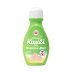 Kosili All natural šampon i kupka, 200ml, namenjena je za kupanje ali i pranje kose i nežne kože bebine glave. Dermatološki testiran.