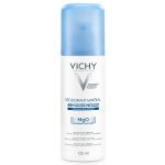 Vichy Dezodorans Mineral Aeroso 125ml, za negu tela, namenjen za osetljivu kožu. Bez aluminijumovih soli maksimalne efikasnosti protiv neprijatnih mirisa.