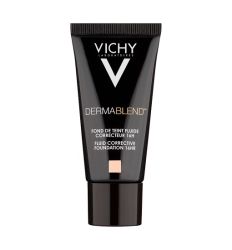 Vichy DERMABLEND tečni puder 15 za lepotu kože lica i za prikrivanje nepravilnosti na licu - neravnomeran ten, podočnjaci, crvenilo, ožiljci itd.