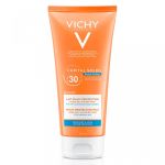 Vichy Capital Soleil SPF 30, 200 ml, gel-mleko za negu kože lica i tela, visoka zaštita od UV zraka. Pogodno za mokru i suvu kožu. Dermatološki ispitano.