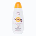 PRONASOL krema za sunčanje SPF20 je proizvod prirodnog porekla namenjen za zaštitu kože od štetnog UVA i UVB zračenja