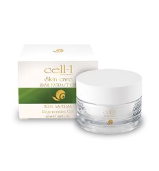 CELL-1 gel, 50ml, za negu kože lica i tela, regenerišući gel sa ekstarktom puževe sluzi za obnovu kože kod strija, celulita, ožiljaka, akna. kožu čini glatkom.