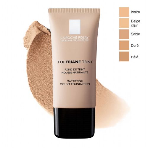 La Roche-Posay tečni puder Mat 03 Sand 30ml za lepotu kombinovane do masne osetljive kože lica. Kontroliše znojenje tokom čitavog dana.