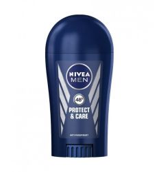 Nivea Men protect and care stick  predstavlja proizvod namenjen za sprečavanje prekomernog znojenja i za neutralisanje neprijatnih mirisa