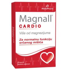 Magnall® Cardio je formulacija magnezijuma, vitamina B6 i vitamina K2, koja pruža podršku vašem srcu i krvnim sudovima u obavljanju fizioloških funkcija