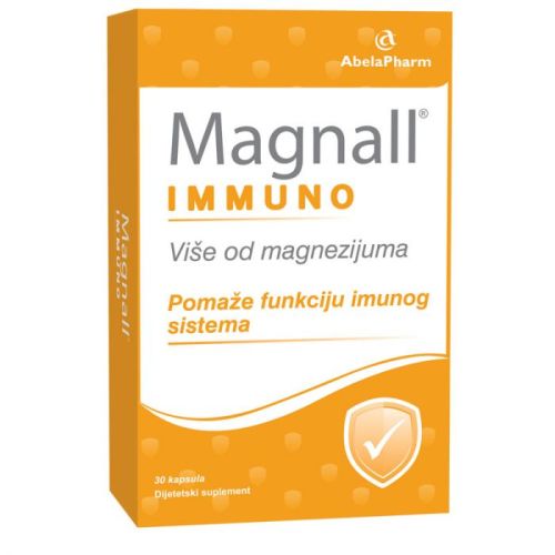 Magnall® Immuno kao formulacija magnezijuma i cinka, pomaže organizmu u održavanju normalne funkcije imunog sistema, održavanju zdrave funkcije mišića