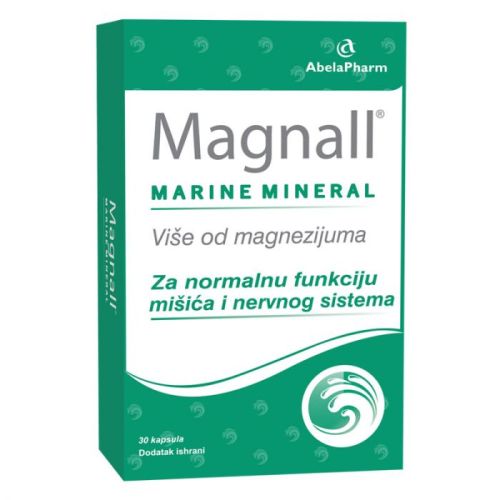 Magnall Magnezijum Marine mineral i vitamin B6 30 kapsula - dijetetski suplementi