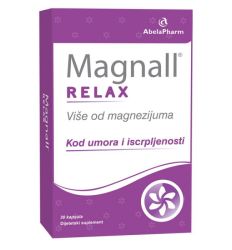 Magnall Relax je preparat magnezijuma i kompleksa vitamina B u visokim dozama, koji pomaže dobrom funcionisanju nervnog sistema. 