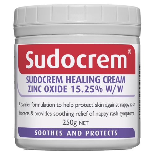 Sudocrem 250g za svakodnevnu negu zaštitu kože prekrivene pelenama izložene iritantnim materijama stolice i mokraće. Regeneracija iritacija kože i dermatitisa.