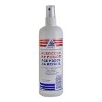 Asepsol 0,1% aerosol 250ml gotov rastvor sa pumpicom je dezinfekciono-deterdžentski rastvor sa delovanjem na bakterije, gljivice i pojedine tipove virusa.