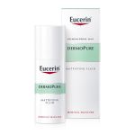 Eucerin DermoPURE 50ml matirajući fluid za negu masne i problematične kože lica. Deluje protiv bubuljica i mitisera i pruža dugotrajni mat efekat.