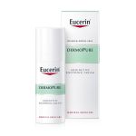 Eucerin DermoPURE Adjunctive soothing cream 50ml, komplementarna hidrantna krema namenjena je za negu dehidrirane masne i problematične kože lica sklonu aknama.