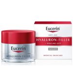 Eucerin VOLUME-FILLER noćna krema namenjena je obnavljanju kontura kože lice koje se gube strarenjem