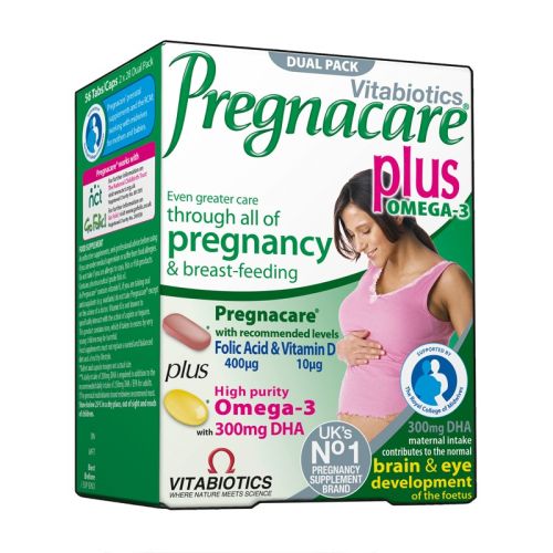 Pregnacare plus 28tbl+28kaps (multivitamini + omega 3 masne kiseline)