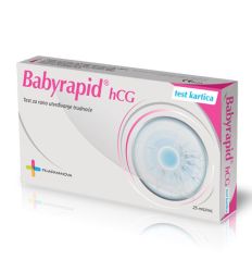 Test za trudnoću Babyrapid hCG pločica - test za kucnu upotrebu