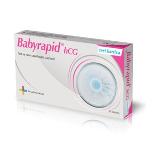 Test za trudnoću Babyrapid hCG pločica
