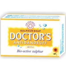 DOCTOR`S Sumporni sapun 100g za negu kože. Smanjuje lučenje masnih žlezda. Ima antiparazitsko dejstvo. Preporuka za seboreju, perut, akne, mitisere i šuge.