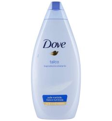 Dove Talco 700ml kupka za telo prijatnog mirisa na talk(puder), hrani i opušta kožu, sa rezultatmai vidljivim već nakon prvog tuširanja. Za muškarce i žene.