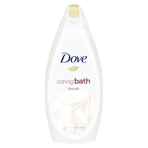 Dove CaringBath Silk 700ml kupka za telo, obavija vašu kožu tela mekoćom, neguje i pruža hidrataciju. Koža postaje meka i svilenkasta na dodir.