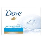 Dove GentleExfoliating sapun 100g za negu kože, nežno skida izumrle ćelije sa kože, ostavljajući kožu mekšom, glatkom i zdravom. Namenjen za lice, telo i ruke.