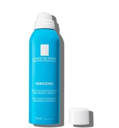 La Roche-Posay Serozinc 150 ml astringentni tonik za negu lica masne, problematične kože. Umiruje površinske iritacije na koži i iritacije nastale brijanjem.