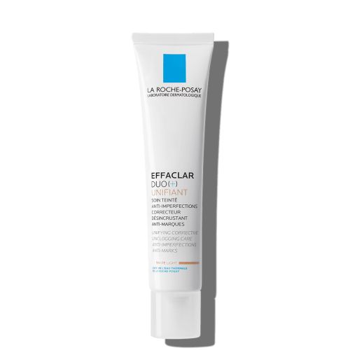La Roche-Posay Effaclar Duo(+) Unifiant 40 ml Medium gel-krem za negu lica za masne i problematične kože sa pojačanom efikasnosti protiv akni, bubuljica i fleka