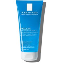 La Roche-Posay Effaclar 200 ml penušavi gel za negu i čišćenje masne, osetljive kože lica. Sa umirujućom termalnom vodom La Roche-Posay, bez iritacija.