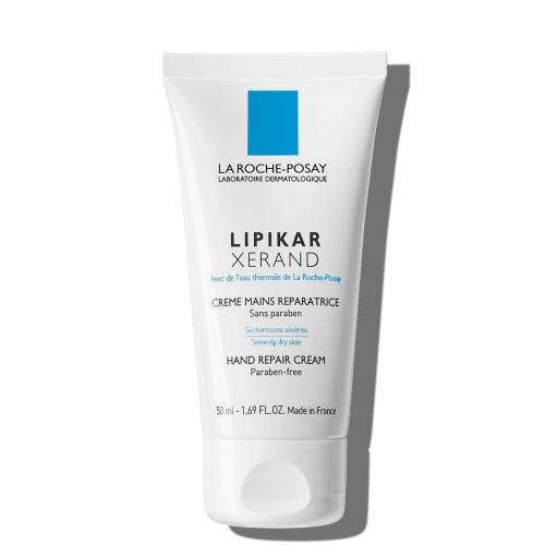 La Roche-Posay Lipikar Xerand 50 ml krema za obnovu i negu kože ruku. Primerena za veoma suvu i nadraženu kožu, hidrira je i ostavlja osećaj prijatnosti.