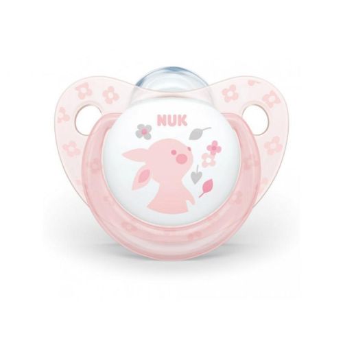 NUK varalica rose 0-6m silikon u kutiji