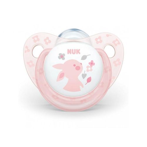 NUK varalica rose 0-6m silikon u kutiji