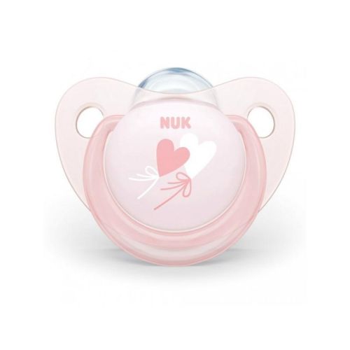 NUK varalica rose 0-6m silikon u kutiji