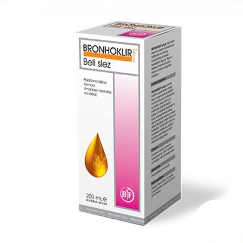 BRONHOKLIR sirup od belog sleza 200ml