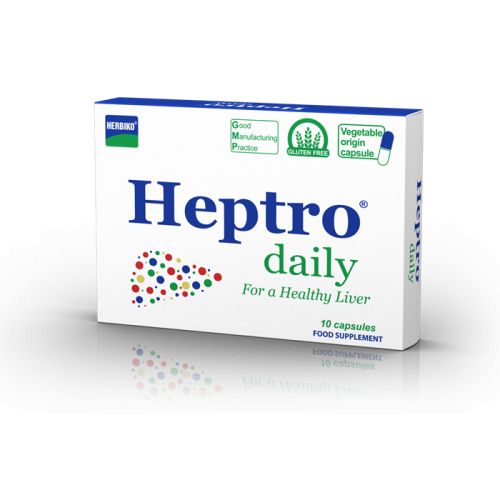 Herbiko HEPTRO daily je dijetetski suplement namenjen za normalno funkcionisanje jetre