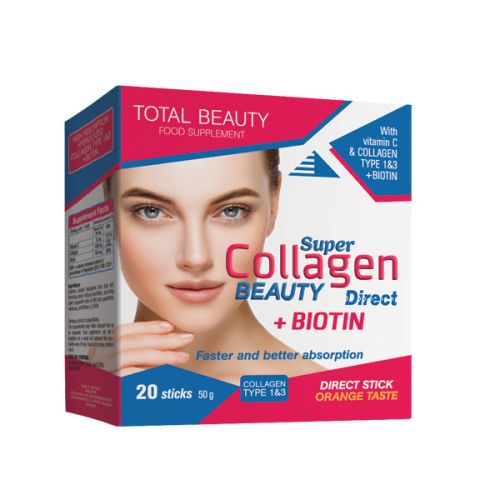 SUPER COLLAGEN BEAUTY DIRECT SA BIOTINOM i VITAMINOM C! Kolagen br. 1 u svetu