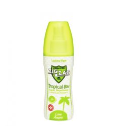 Zig Zag Tropical losion za zaštitu do 8 sati protiv komaraca i krpelja sa mirisom limete u pakovanju od 100ml, za celu porodicu.